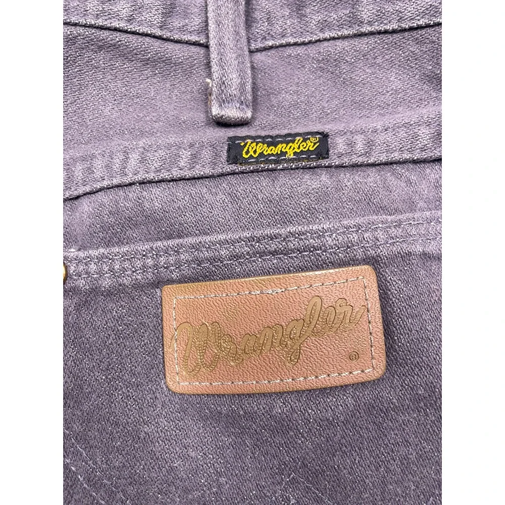 Wrangler 936CHG Jeans 100% Cotton Charcoal Grey 30x36 Mens